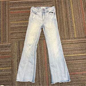 Abercrombie Kids Blue Flared Jeans